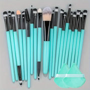 DivaBlush™ 20Pcs Makeup Brush Set – Eyeliner, Blending, Foundation & Cheeks Brushes