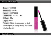 DivaBlush™ NICEFACE Matte Liquid Lipstick – Waterproof & Long-Lasting Lip Tint