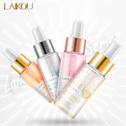 DivaBlush™ LAIKOU Hyaluronic Acid Essence Facial Serum 24k GOLD Vitamin C Face Care Japan Sakura Moisturing Rose Essence Face SkinCare 17ml