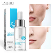 DivaBlush™ LAIKOU Hyaluronic Acid Essence Facial Serum 24k GOLD Vitamin C Face Care Japan Sakura Moisturing Rose Essence Face SkinCare 17ml