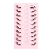 DivaBlush™ YSDO Wispy Half Lashes – Soft Faux Mink False Eyelashes