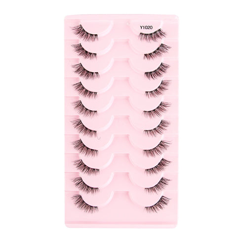 DivaBlush™ YSDO Wispy Half Lashes – Soft Faux Mink False Eyelashes