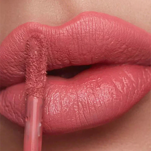 DivaBlush™ Nude Matte Lip Gloss 12 Colors Long-lasting Velvet Lipstick Waterproof Non-fade Non-stick Cup Lipsticks Women Makeup Cosmetic