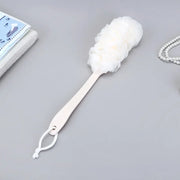 DivaBlush™ New Body Bath Shower Scrubber Brushes Long Handle Hanging Soft Mesh Back Sponges Bathroom Shower Brush Body Cleaning Accessories