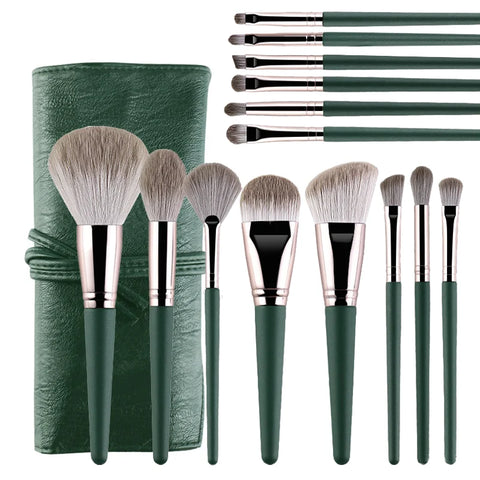 DivaBlush™ JTFIL Soft Fluffy Makeup Brushes Set – Powder, Eyeshadow, Foundation & Blush Brushes