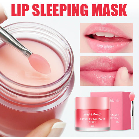 DivaBlush™ Berry Lip Sleeping Mask – Hydrating & Nourishing