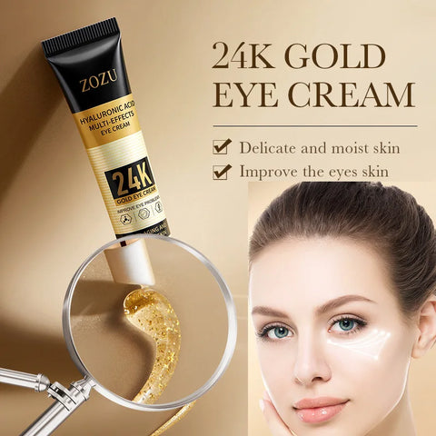 DivaBlush™ 24k Gold Hyaluronic Acid Nicotinamide Face Serum Anti Aging Facial Lifting Collagen Cream Skin Care Whitening Eye Care Cleanser