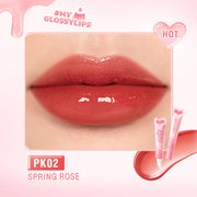 DivaBlush™ PINKFLASH Watery Glow – Hydrating, Long-Lasting, Lightweight Lip Gloss