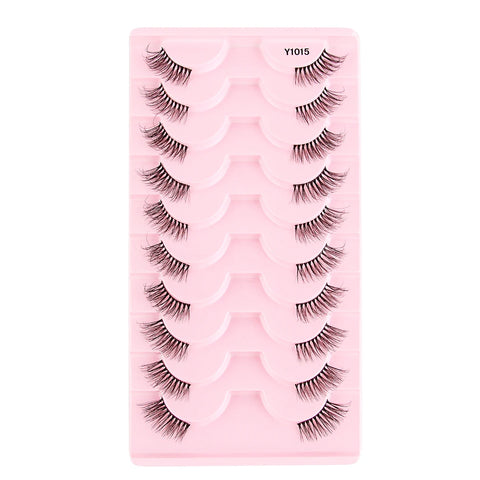 DivaBlush™ YSDO Wispy Half Lashes – Soft Faux Mink False Eyelashes