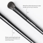 DivaBlush™ Natural Eye Makeup Brushes Set – Eyeshadow, Eyebrow, Eyeliner & Contour Brushes