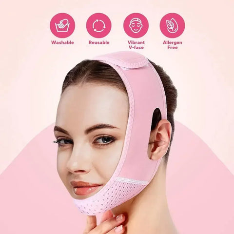 DivaBlush™ Face Slimming Bandage – Chin & Cheek Lift Up V-Line Shaper