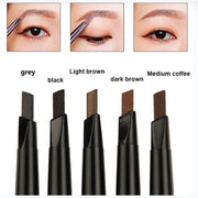 DivaBlush™ 2 in 1 Eyebrow pencil professional Cosmetics makeup for women 5 Colors Waterproof Eyebrow Tattoo brush Long Lasting eyebrow pen