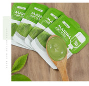 DivaBlush™ LAIKOU 5pcs Mud Mask Clay Mask Sakura Matcha Eggplant Tea Tree Mung Bean Oil-Control Deep Cleansing Repairing Facial Skin Care