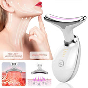 DivaBlush™ Neck Face Lifter EMS Neck Face Lifting Massager Skin Tighten Beauty Device LED Photon Therapy Anti Wrinkle Double Chin Remover