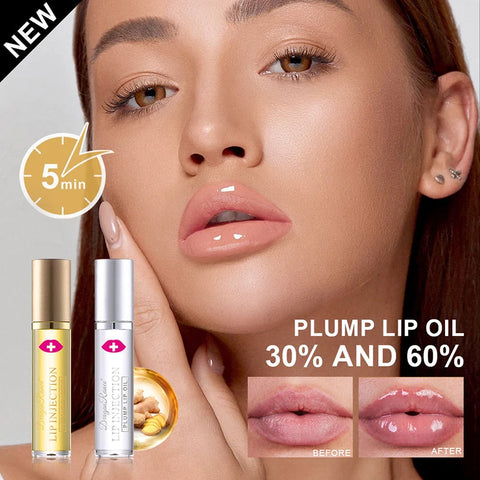 DivaBlush™ Instant Lip Plumping Oil – Nourishing & Volumizing Serum