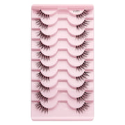 DivaBlush™ YSDO Wispy Half Lashes – Soft Faux Mink False Eyelashes