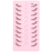 DivaBlush™ YSDO Wispy Half Lashes – Soft Faux Mink False Eyelashes