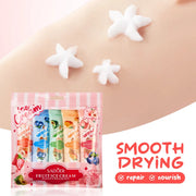 DivaBlush™ 5pcs/set SADOER Fruit Ice Cream Hand Cream Moisturizing Nourishing Brightening Hydrating Hand Creams Hands Skin Care Products