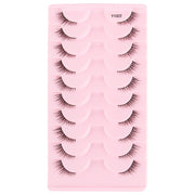 DivaBlush™ YSDO Wispy Half Lashes – Soft Faux Mink False Eyelashes