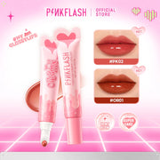 DivaBlush™ PINKFLASH Watery Glow – Hydrating, Long-Lasting, Lightweight Lip Gloss