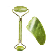 DivaBlush™ Guasha Natural Stone Massage Face Jade Roller Gua Sha Massage Tool Set for SPA Body visage rouleau de massage rouleau visage