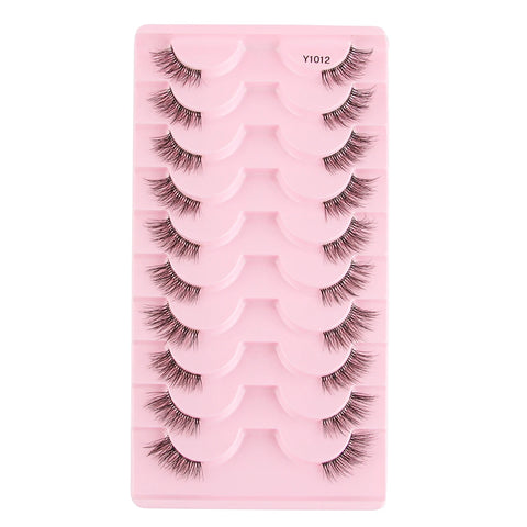 DivaBlush™ YSDO Wispy Half Lashes – Soft Faux Mink False Eyelashes