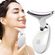 DivaBlush™ Neck Face Lifter EMS Neck Face Lifting Massager Skin Tighten Beauty Device LED Photon Therapy Anti Wrinkle Double Chin Remover