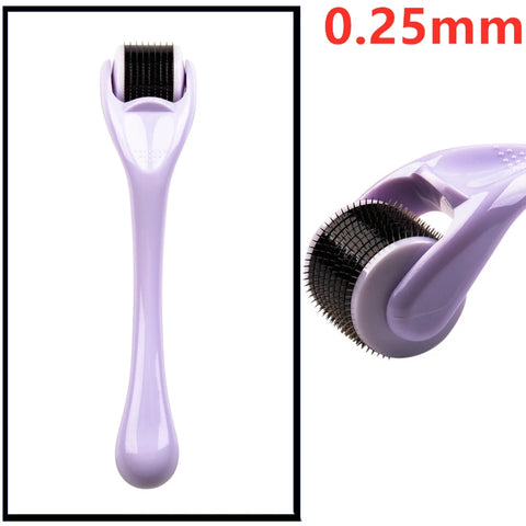 DivaBlush™ Healthy Care 540 Derma Roller needle Instrument for Face 0.2mm\0.25mm\0.3mm - Titanium Needles Skin Care Tool