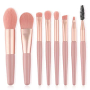 DivaBlush™ 8Pcs Makeup Brush Set – Concealer, Blush, Powder, Eyeshadow & Foundation Brushes