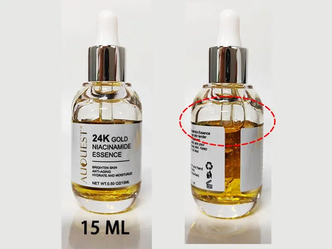 DivaBlush™ Niacinamide Serum Hyaluronic Acid for Face 24K Gold Essence Whitening Anti-aging Collagen Facial Serum Skin Care Products