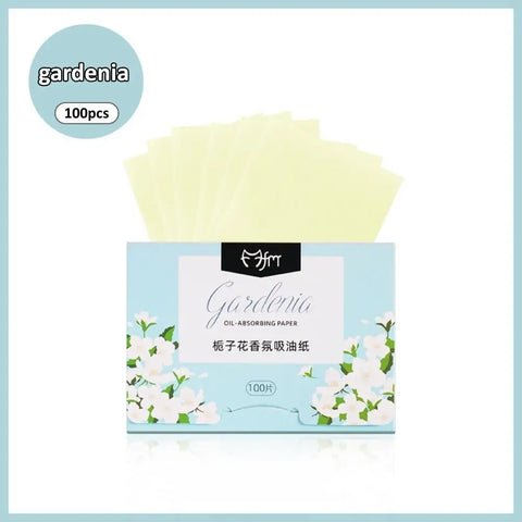 DivaBlush™ 100sheets Face Oil Absorbing Paper Face Wipes Anti-Grease Paper Facial Absorbent Paper Woman Facial Care Paper Facial Cleaning