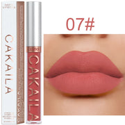 DivaBlush™ 1PC Velvet Matte Lipstick – Long-Lasting, Silky Texture, Lightweight Lip Tint