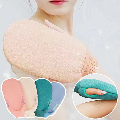 DivaBlush™ 1pc Bath For Peeling Exfoliating Body Cleaning Scrub Mitt Rub Dead Skin Gloves For Shower Body Brush Towel SPA Foam Body Massage