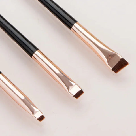 DivaBlush™ Karsyngirl 3PCS Eyeliner & Brow Brush Set