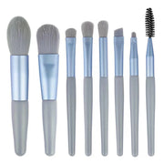 DivaBlush™ 8Pcs Makeup Brush Set – Concealer, Blush, Powder, Eyeshadow & Foundation Brushes