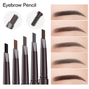 DivaBlush™ 2 in 1 Eyebrow pencil professional Cosmetics makeup for women 5 Colors Waterproof Eyebrow Tattoo brush Long Lasting eyebrow pen