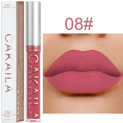 DivaBlush™ 1PC Velvet Matte Lipstick – Long-Lasting, Silky Texture, Lightweight Lip Tint