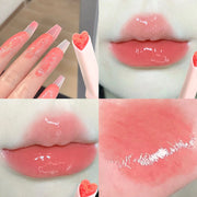 DivaBlush™ Water-Light Lip Glaze – Glitter Tint, Long-Lasting & Moisturizing