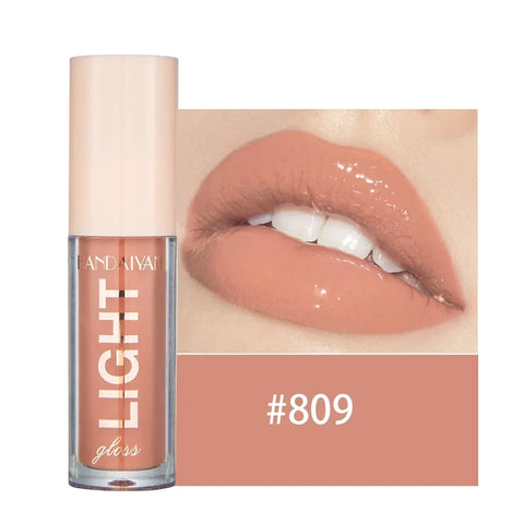 DivaBlush™ 12 Colors Mirror Pearl Lip Gloss – Waterproof, Long-Lasting, Moisturizing, High-Shine