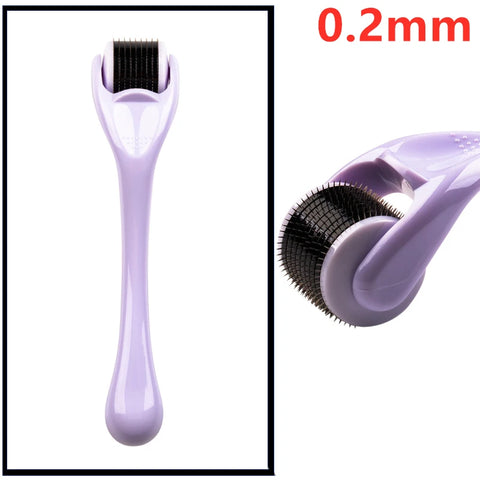 DivaBlush™ Healthy Care 540 Derma Roller needle Instrument for Face 0.2mm\0.25mm\0.3mm - Titanium Needles Skin Care Tool