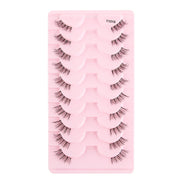 DivaBlush™ YSDO Wispy Half Lashes – Soft Faux Mink False Eyelashes