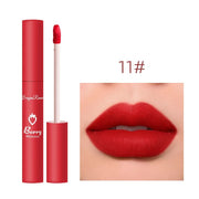 DivaBlush™ Nude Matte Lip Gloss 12 Colors Long-lasting Velvet Lipstick Waterproof Non-fade Non-stick Cup Lipsticks Women Makeup Cosmetic