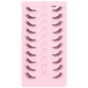 DivaBlush™ YSDO Wispy Half Lashes – Soft Faux Mink False Eyelashes