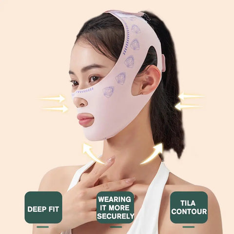 DivaBlush™ Chin & Cheek Slimming Bandage – V-Line Lifting Mask for Anti-Wrinkle Care