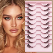 DivaBlush™ YSDO Wispy Half Lashes – Soft Faux Mink False Eyelashes