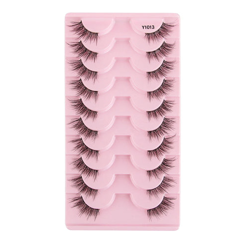 DivaBlush™ YSDO Wispy Half Lashes – Soft Faux Mink False Eyelashes