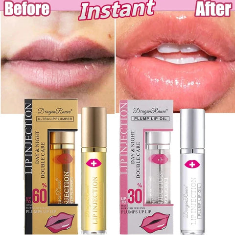 DivaBlush™ Instant Lip Plumping Oil – Nourishing & Volumizing Serum