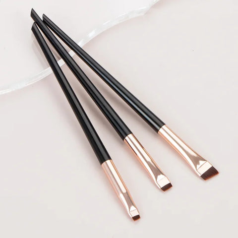 DivaBlush™ Karsyngirl 3PCS Eyeliner & Brow Brush Set