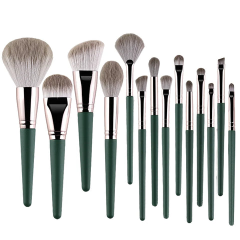 DivaBlush™ JTFIL Soft Fluffy Makeup Brushes Set – Powder, Eyeshadow, Foundation & Blush Brushes